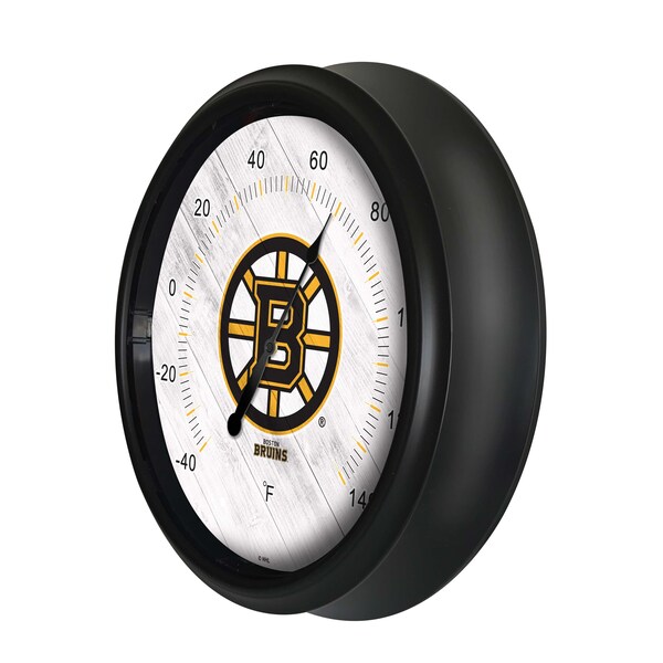 Boston Bruins Indoor/Outdoor LED Thermometer